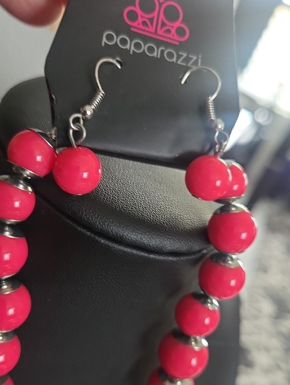 Paparazzi Every day Eye candy Pink Necklace And Bracelet Set NWT - Picture 5 of 5